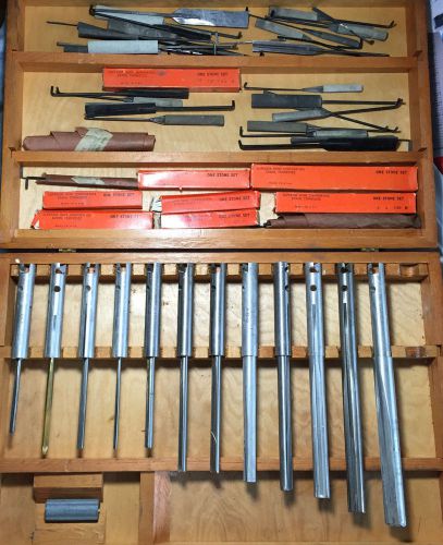 Superior Hone Corporation Tool Room Honing Kit, 12 Mandrels + Stones