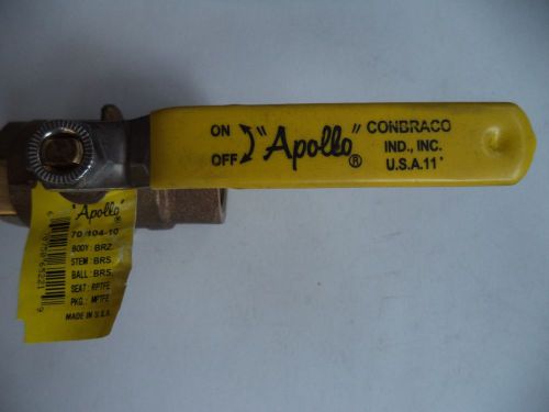 New 3/4&#034; conbraco / apollo ball valve #70-104-10 - 600 cwp - free s/h for sale