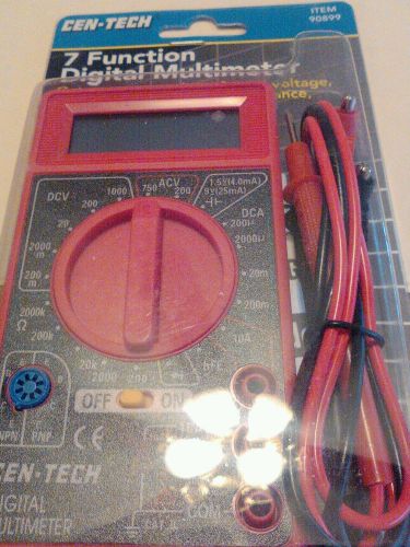 7 function digital multimeter brand new.dc volt.dc curr.and more