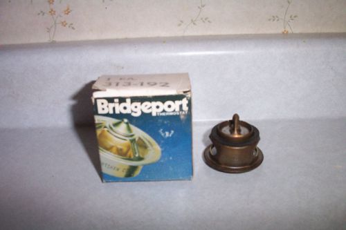 MINT, NEVER USED, BRIDGEPORT THERMOSTAT, NO. 313-192. TEMPERATURE IS 192