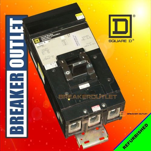 Refurb square d lh36300 circuit breaker 3 pole 300a 600v i-line 35ka type lh for sale