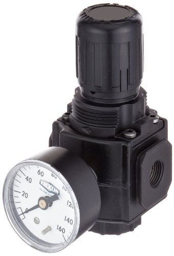 Dixon valve &amp; coupling dixon r73g-3rg norgren series regulator with gauge, 3/8&#034; for sale