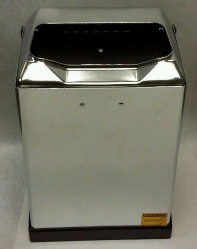 San Jamar H3001MC In Counter Stainless Steel Napkin Dispenser