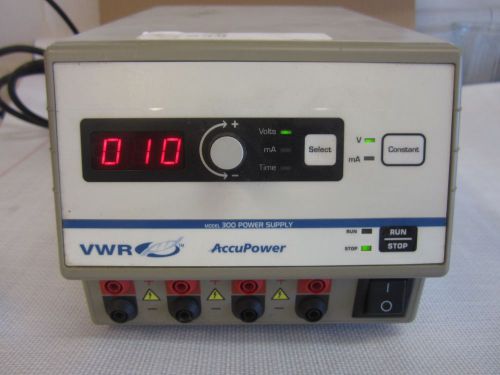 VWR ACCUPOWER MODEL 300 POWER SUPPLY – (USED)