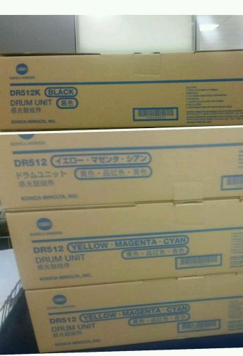 4 piece drum set...DR512 for biz C554/C224/C364/C454