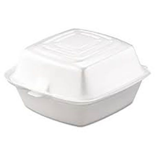 Dart 5&#034; Sandwich Takeout Foam Hinged Food Containers - DCC50HT1