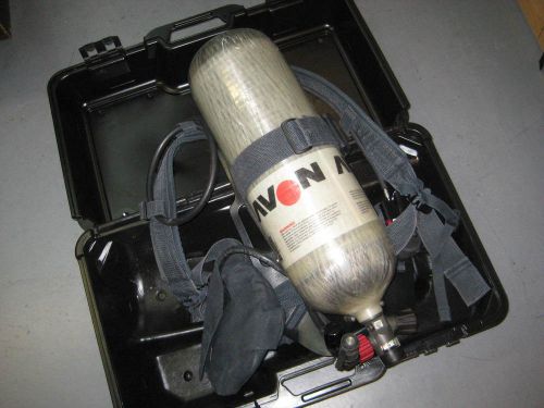Avon protection st53 scba 4500 psi carbon fiber air tank bottle cylinder 2009 for sale
