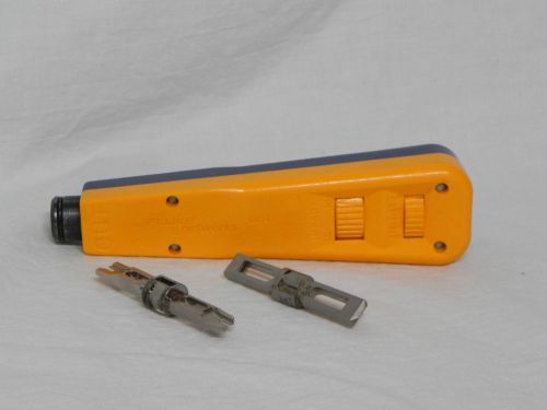 Fluke Network D814 Punch Down Tool With M110 &amp; 66 Blades