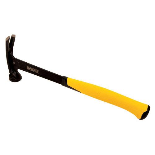 DEWALT 14 oz. Steel Mig Weld Hammer Rip Claw Type 16 in. Steel Handle