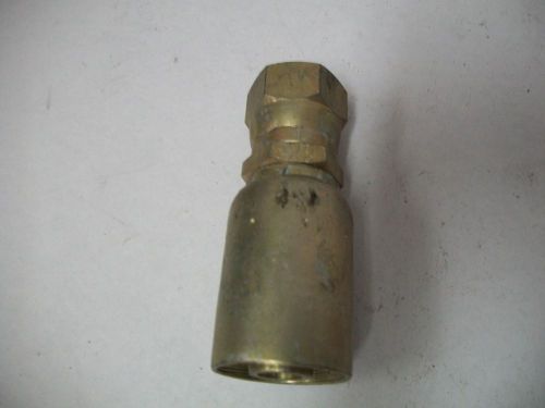 HYDRAULIC COMPRESSION FITTING 608 08U STRAIGHT FEMALE