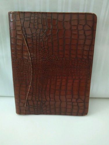 Scully leather zip letter pad
