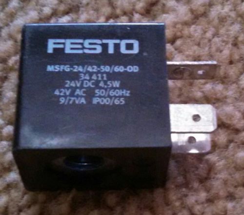 Festo 34 411 MSFG-24/42-50/60-OD Solenoid Coil