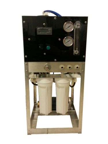 Comercial-industrial reverse osmosis system 2000 gpd with pump &amp; tds meter for sale