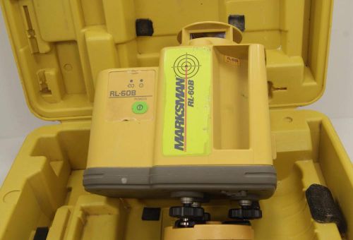Topcon RL-60 Interior Rotating Laser Level  With Case  FOR PARTS
