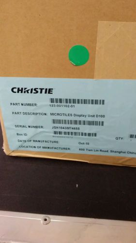 Christie Microtile D100 *Factory Sealed, New in Box!*