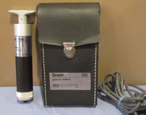 MSA SAMPLAIR PUMP KIT MODEL A  464080 Air Sample Mine Safety Appliance