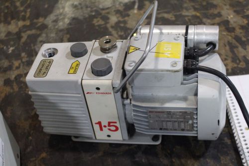 EDWARDS 1.5 VACUUM PUMP WORKING