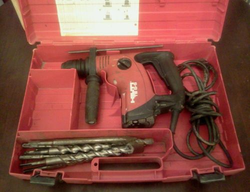 Hilti TE 6-S Hammer Drill Includes Assortment of 12 Bits