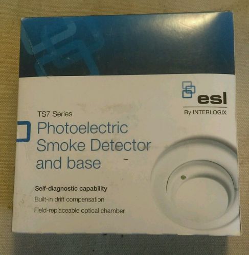 TS7 Series Photoelectric Smoke Detector and Base *NEW*