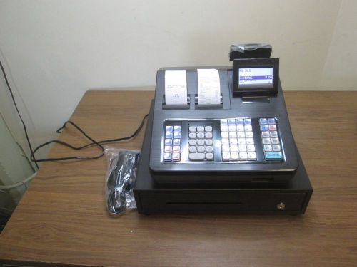 Sharp XE-A507 Dual Receipt Cash Register with Hand Scanner (NO KEY)