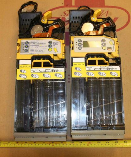 2 vending machine coin changer mechs, CF7312 &amp; 7512 for 1 price, not working