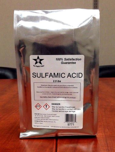 Sulfamic Acid 2.5 Lb Pack
