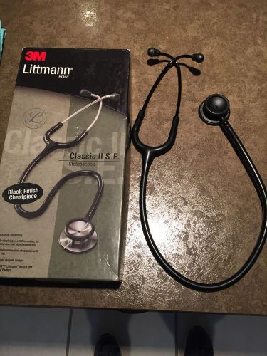 Littman Classic II SE Stethoscope (black)