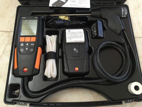 Testo 310 Residential Combustion Flue Gas Analyzer Kit. w/Printer 0563 3100