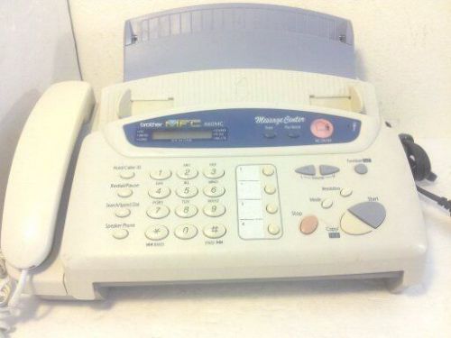 BROTHER INTELLILFAX 660m PLAIN PAPER FAX PHONE COPIER MACHINE