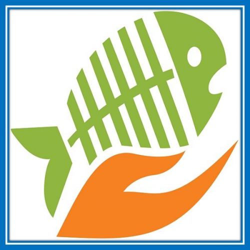 30 Custom Fish in Hand Art Personalized Address Labels
