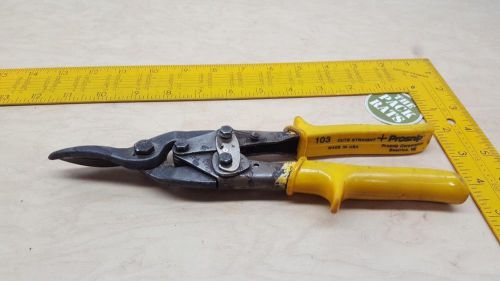 Prosnip 103, 10&#034; Tin Snips, Cuts Straight, USA Mil Surp Tool, Aviation Tin Snips