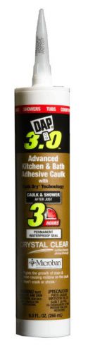 CAULK,DAP 3.0 KIT/BATH CLEAR
