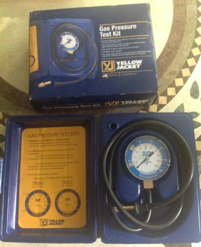 NEW-RITCHIE GAS PRESSURE TEST KIT YELLOW JACKET 78060-NEW IN BOX!