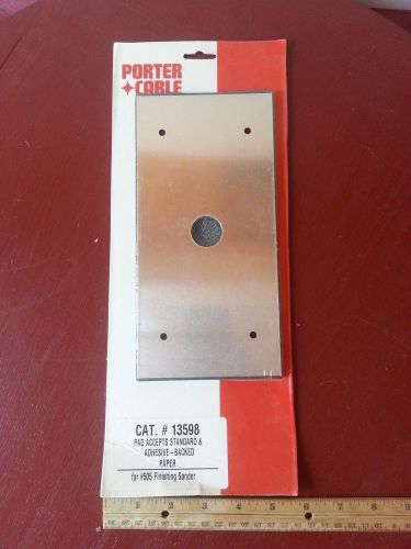 Porter cable (rockwell) foam pad # 13598 for model 505 sanders for sale