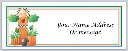 30 Personalized Return Address Labels Primitive Country Buy 3 get 1 free (c18)