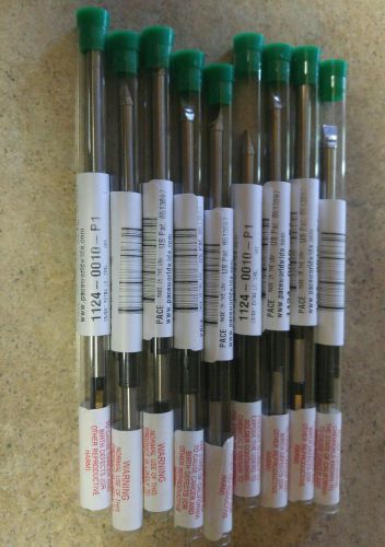 18 pc,  soldering iron tip, pace 9 ea: 1124-0010-p1, 1114-0013-p1 for sale