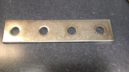 4-hole splice plate 1-5/8 x 7-1/4 stainless steel 10 pcs (4e2-005) for sale