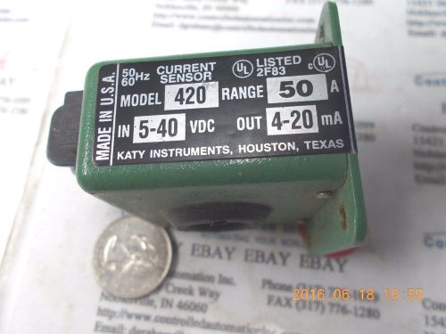 Katy Instruments 420 Current Sensor