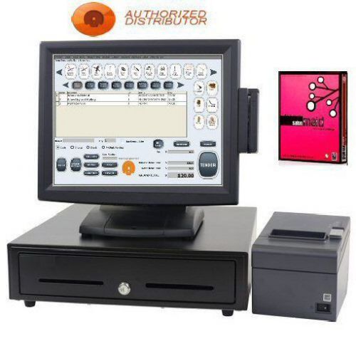 MAID POS SALON COMPLETE POS SYSTEM - ALL NEW HARDWARE