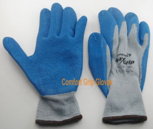Gloves max grip industrial protection protective slip work long 9.5&#034; inch m size for sale