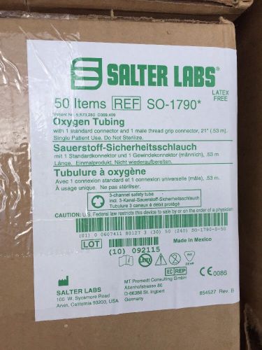Salter SO-1790 O2 Tubing. Full Case - Boxed (50)