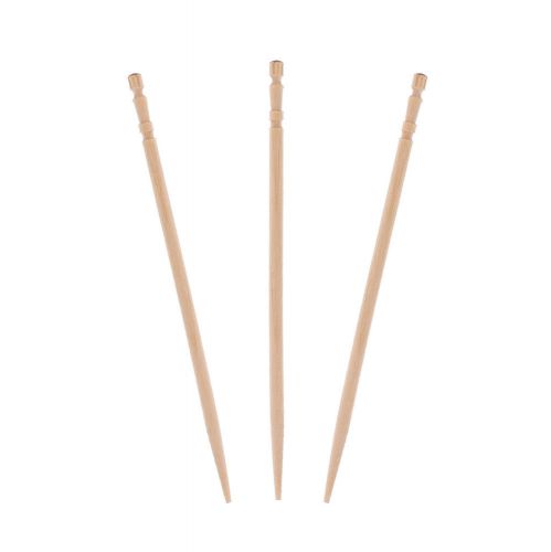 Royal 2.5&#034; Kokeshi Picks Heavy Duty, Stylish Carved Detail, Pack of 19,200, R821