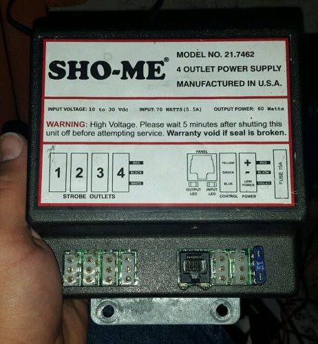 Sho-me strobe power supply model 21.7462 60 watt