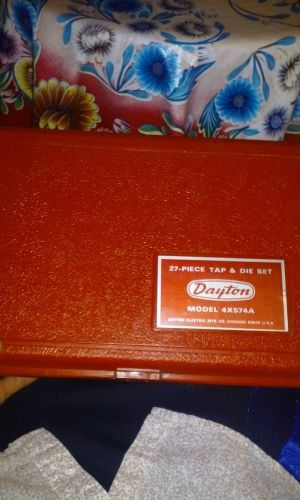 27 piece tap and die set Dayton model 4x574A