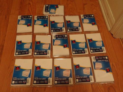 10 Avery Self-Adhesive Removable Labels 3X4 Inches  Boxes 80 Per Pack White