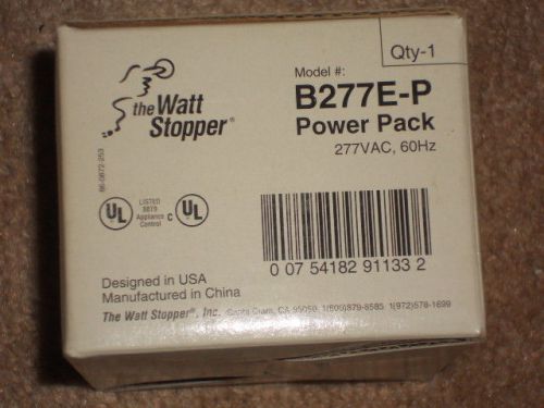 THE WATTSTOPPER B277E-P POWER PACK