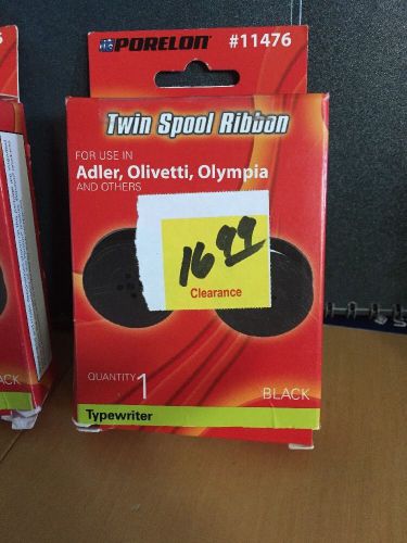 2 Porelon #11476 Twin Spool Ribbon - Black