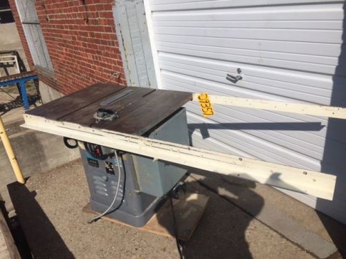 10&#034; delta unisaw table saw (29357) for sale