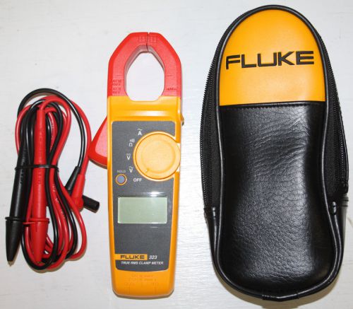 Fluke 323 400A AC, 600V AC/DC True-RMS Clamp Meter NEW LOOK!!!