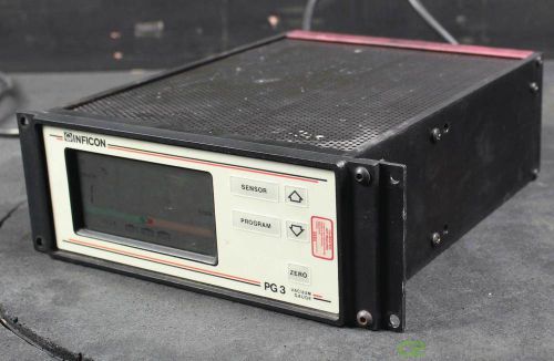 Inficon PG3 Vacuum Gauge Controller 850-400-G1 w/ cards